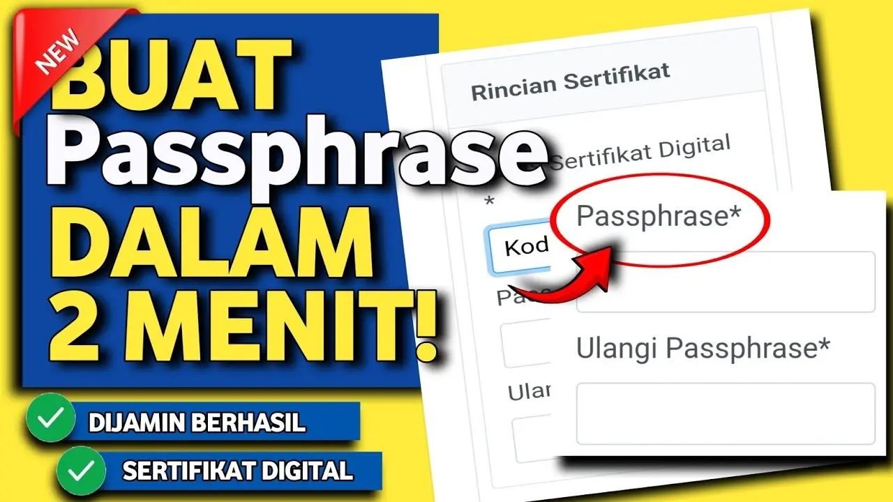 Cara Cek Passphrase Coretax yang Lupa: Solusi Reset & Syarat Valid Terbaru 2026