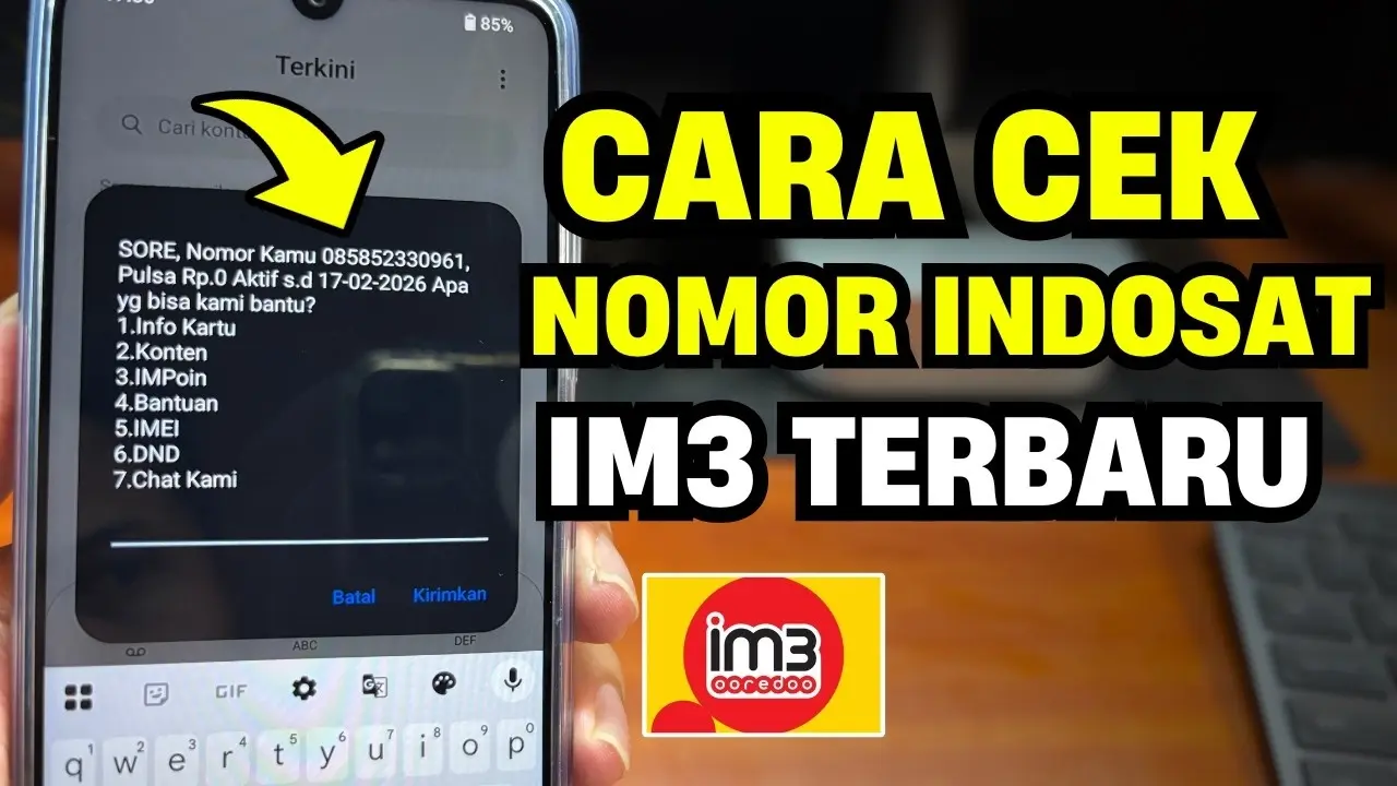20+ Cara Cek Nomor Indosat (IM3 & Ooredoo) Terbaru, Cepat, dan Tanpa Pulsa!