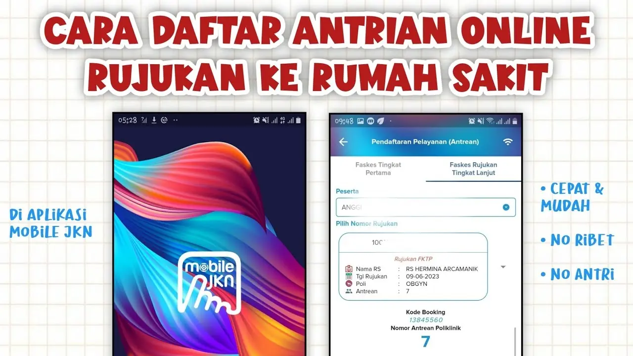 Cara Daftar Online Rujukan BPJS ke Rumah Sakit via Mobile JKN Tanpa Antre Lama