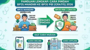 Cara Pindah BPJS Mandiri ke BPJS Gratis (PBI) Panduan Terlengkap 2026