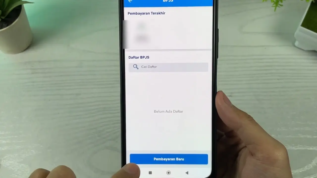 Klik Tombol Pembayaran Baru