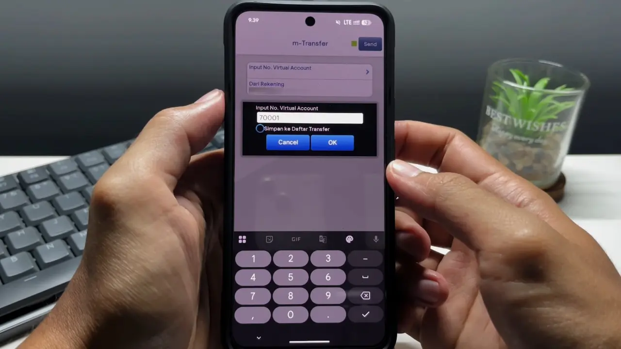 Pada Kolom Input No Virtual Account Masukkan Kode Transfer Bca Ke Gopay Yakni 70001