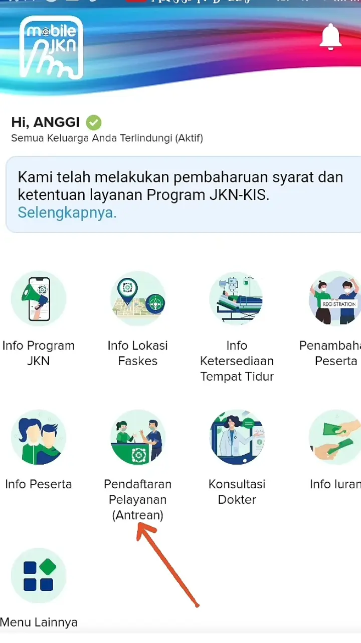 Pendaftaran Pelayanan