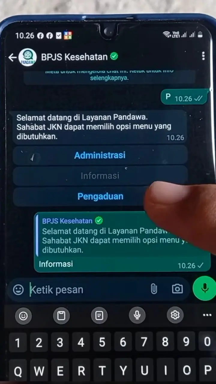 Pilih Informasi